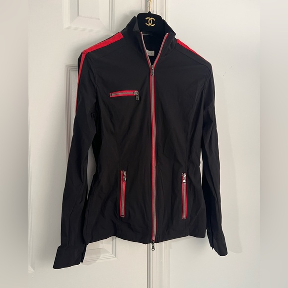 Anatomie Justine Track Jacket size Small slim fit, high neck Neiman Marcus - Picture 2 of 10